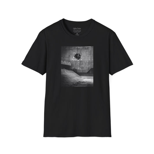 Dylan Rieder, frontside heelflip, Cologne Germany 2013, Thrasher tribute cover — David Broach Photography skate t-shirt