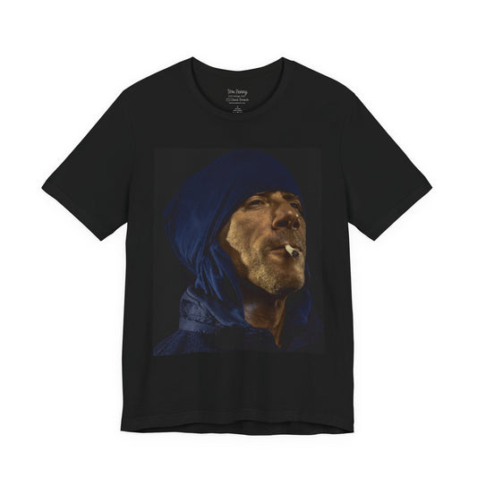 Tom Penny, portrait, Chile 2017-2018, Dutch master painting style — David Broach Photography skate t-shirt