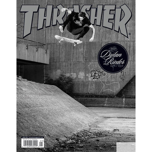 Dylan Rieder, frontside heelflip, Cologne Germany 2013, Thrasher tribute cover — David Broach Photography skate t-shirt