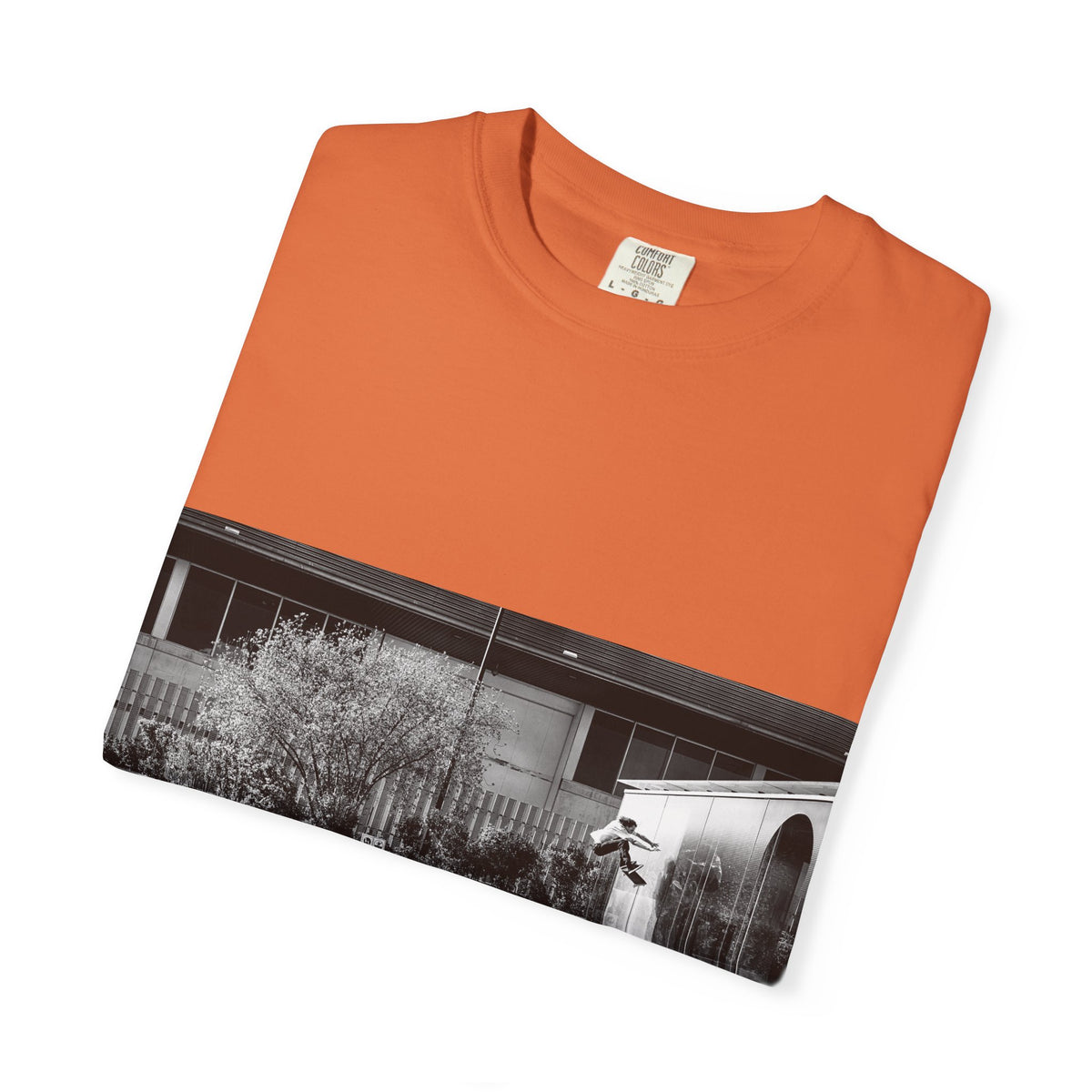 Evan Smith, Kickflip Wallride, Barcelona 2015 - Comfort Colors T-Shirt