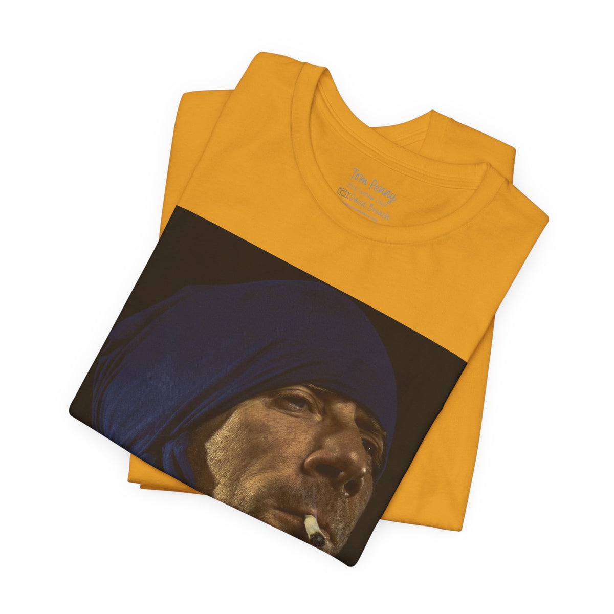 Tom Penny, portrait, Chile 2017-2018, Dutch master painting style — David Broach Photography skate t-shirt