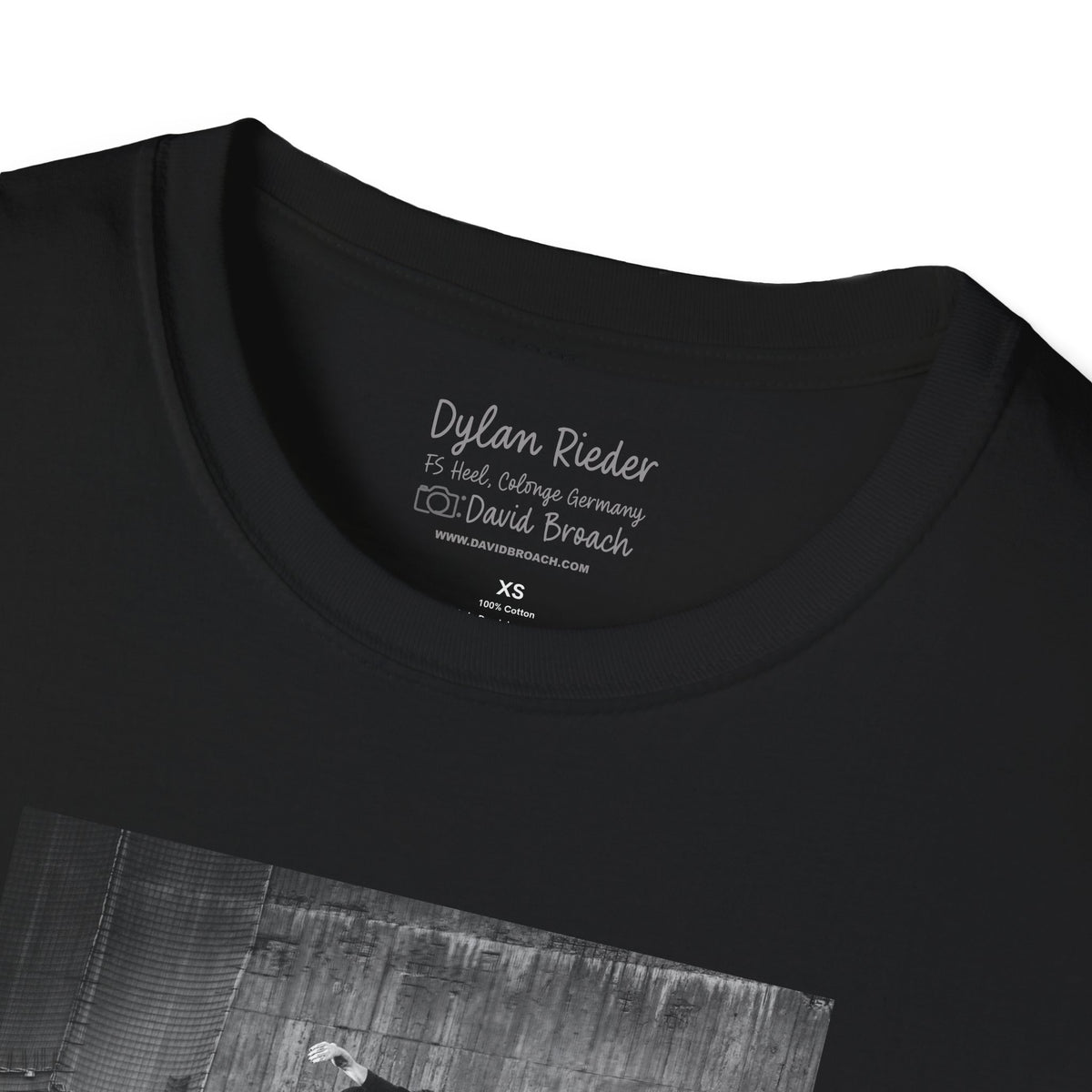 Dylan Rieder, frontside heelflip, Cologne Germany 2013, Thrasher tribute cover — David Broach Photography skate t-shirt