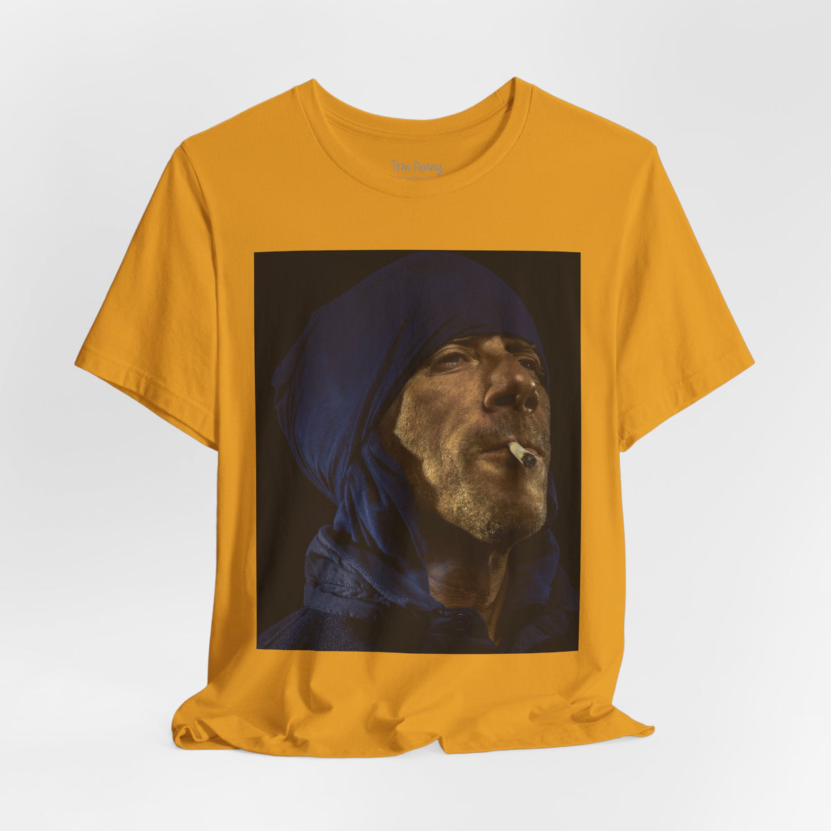 Tom Penny, portrait, Chile 2017-2018, Dutch master painting style — David Broach Photography skate t-shirt