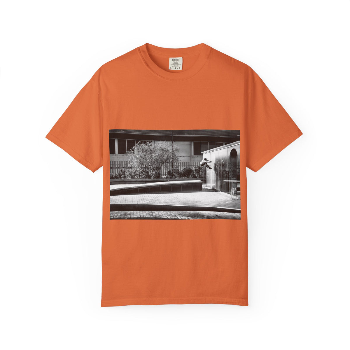 Evan Smith, Kickflip Wallride, Barcelona 2015 - Comfort Colors T-Shirt