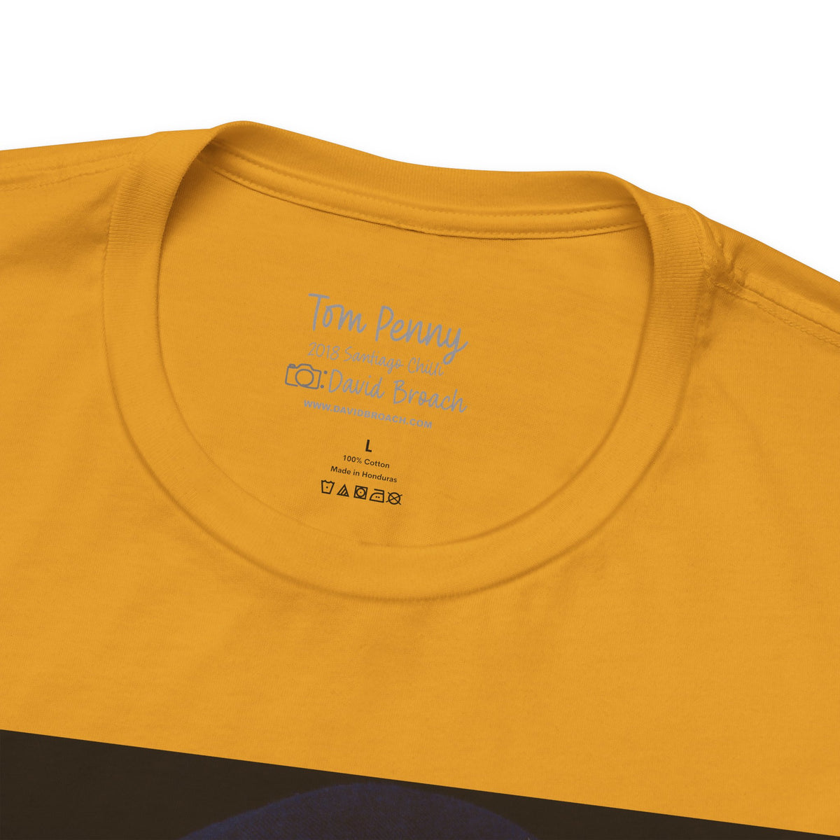 Tom Penny, portrait, Chile 2017-2018, Dutch master painting style — David Broach Photography skate t-shirt
