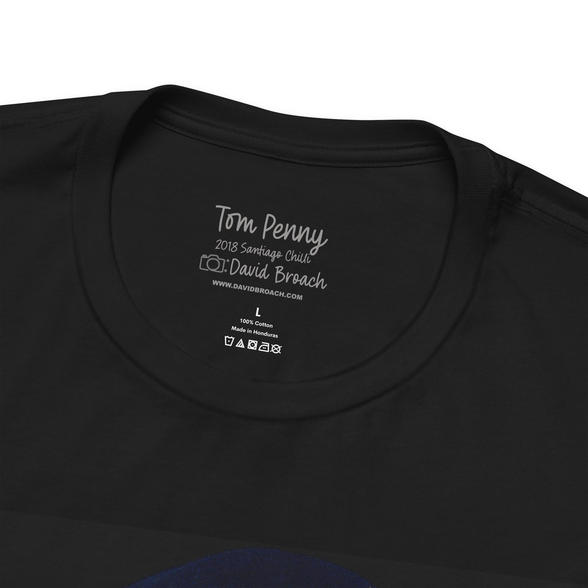 Tom Penny, portrait, Chile 2017-2018, Dutch master painting style — David Broach Photography skate t-shirt