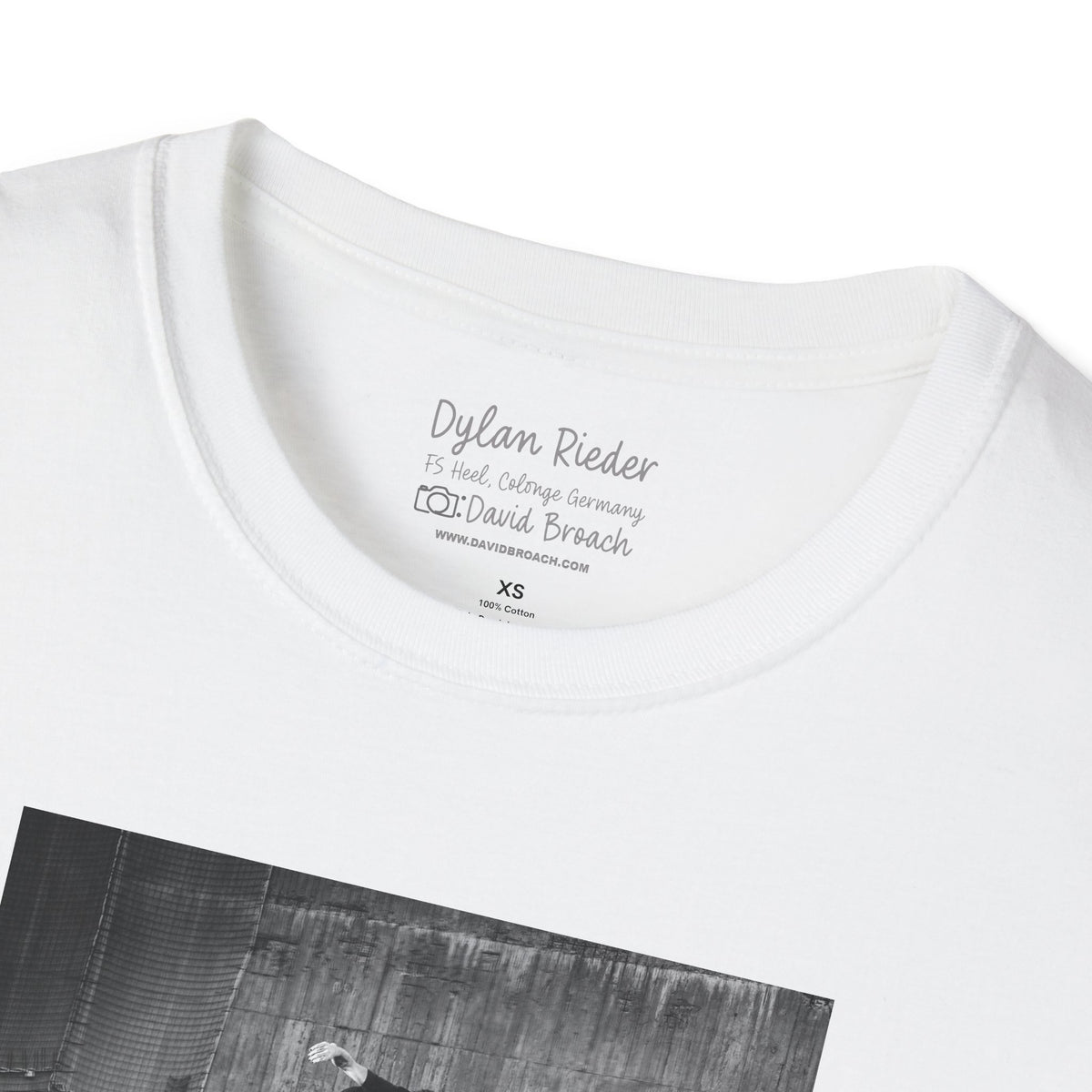 Dylan Rieder, frontside heelflip, Cologne Germany 2013, Thrasher tribute cover — David Broach Photography skate t-shirt