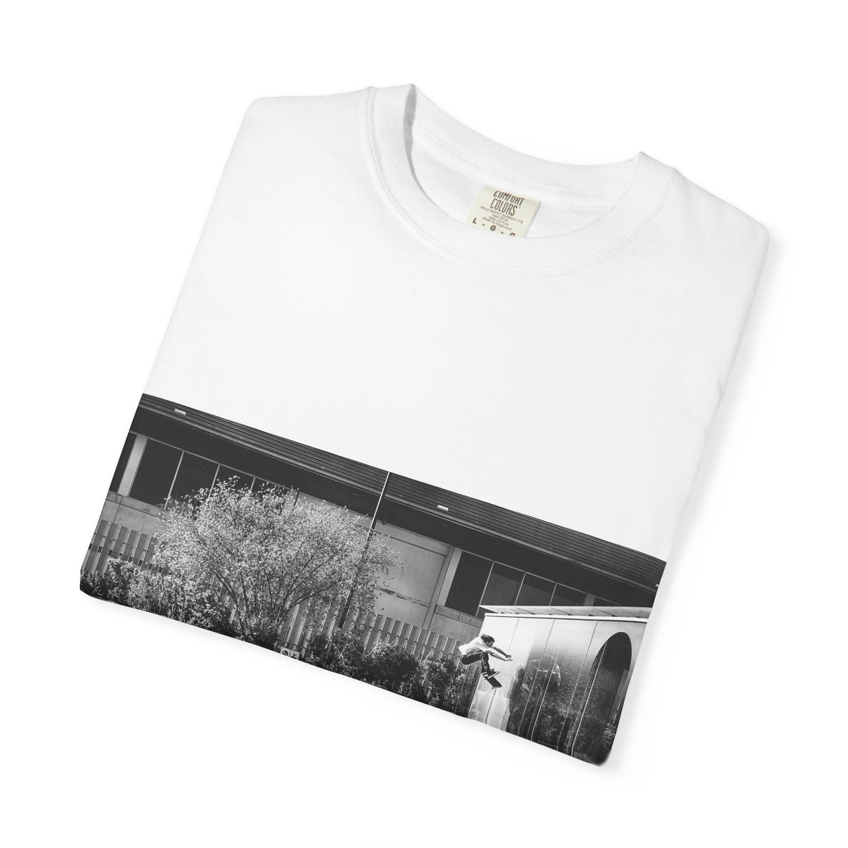 Evan Smith, Kickflip Wallride, Barcelona 2015 - Comfort Colors T-Shirt