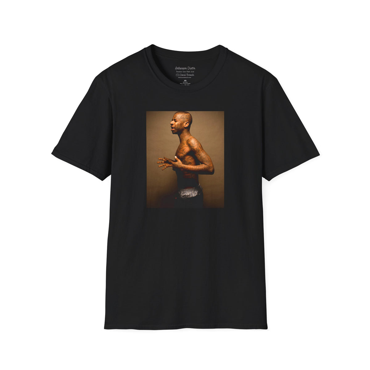 Antwuan Dixon, Thrasher Photo Issue Summer 2009 cover portrait — David Broach Photography skate t-shirt