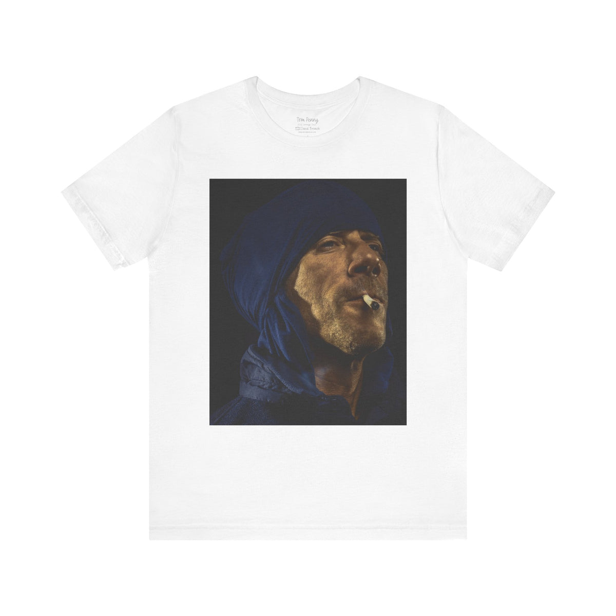 Tom Penny, portrait, Chile 2017-2018, Dutch master painting style — David Broach Photography skate t-shirt