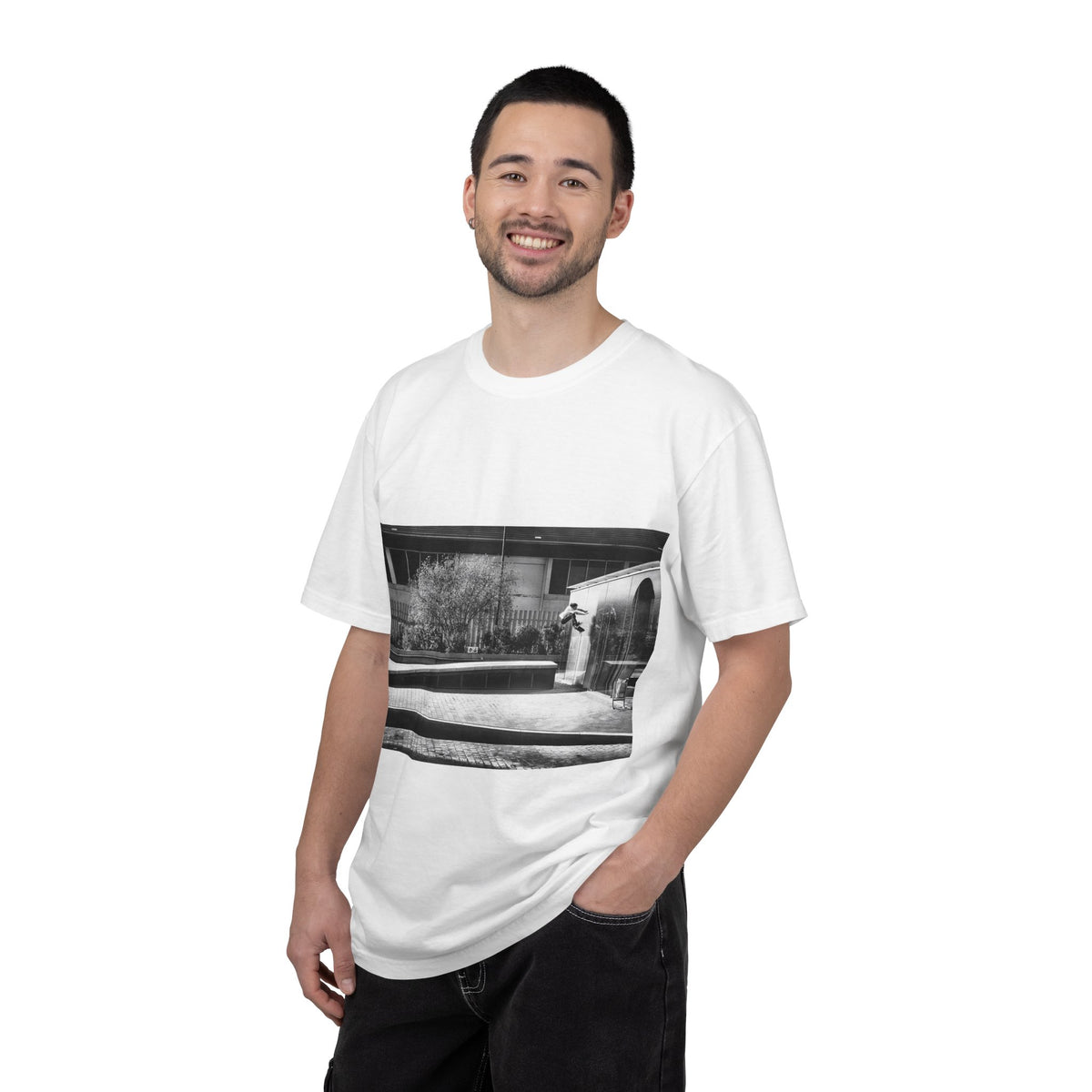 Evan Smith, Kickflip Wallride, Barcelona 2015 - Comfort Colors T-Shirt