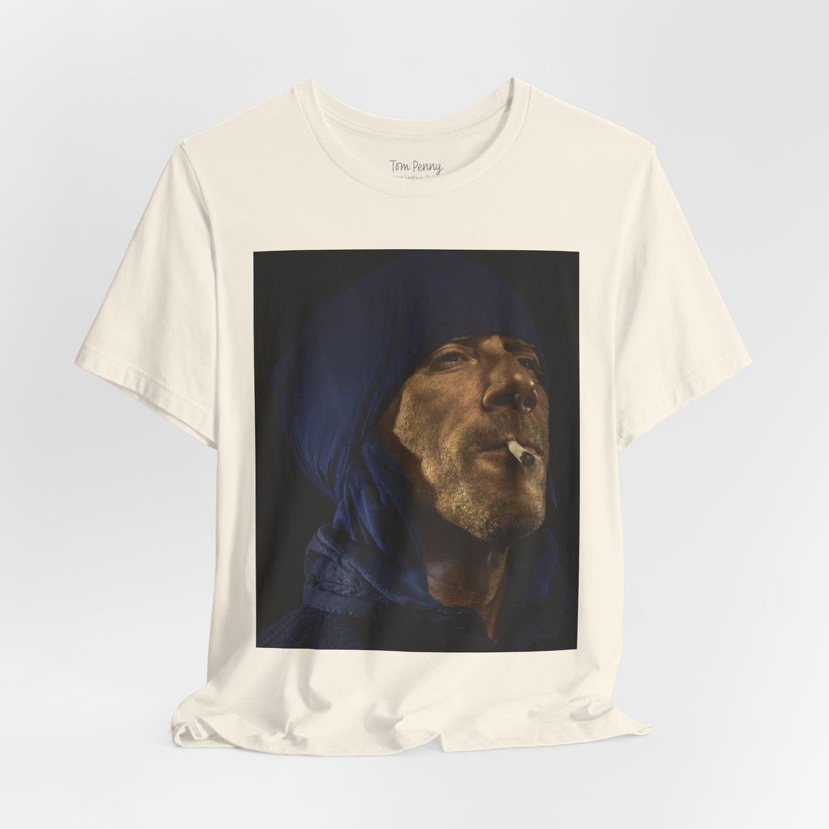 Tom Penny, portrait, Chile 2017-2018, Dutch master painting style — David Broach Photography skate t-shirt
