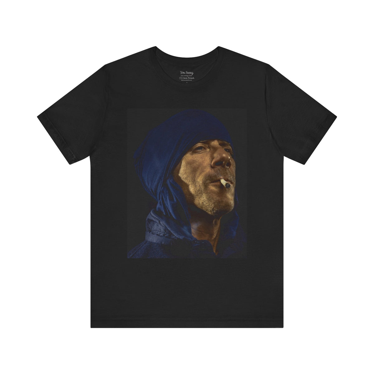Tom Penny, portrait, Chile 2017-2018, Dutch master painting style — David Broach Photography skate t-shirt