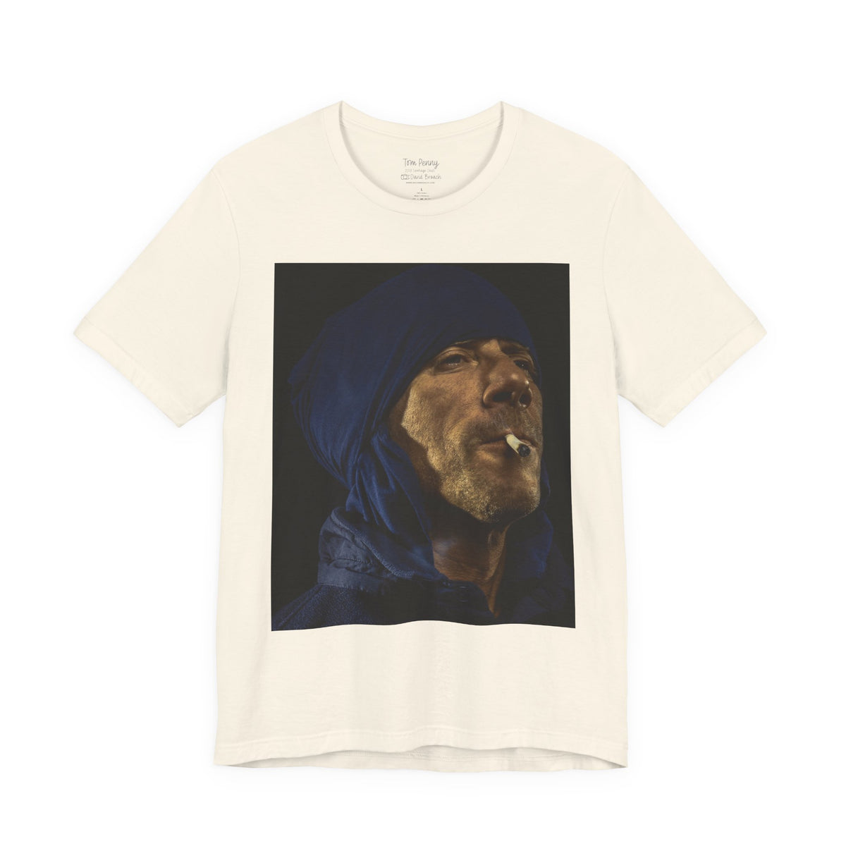 Tom Penny, portrait, Chile 2017-2018, Dutch master painting style — David Broach Photography skate t-shirt
