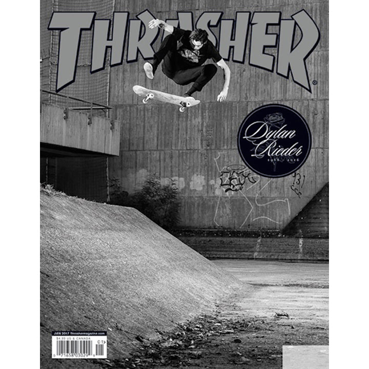 Dylan Rieder, frontside heelflip, Cologne Germany 2013, Thrasher tribute cover — David Broach Photography skate t-shirt